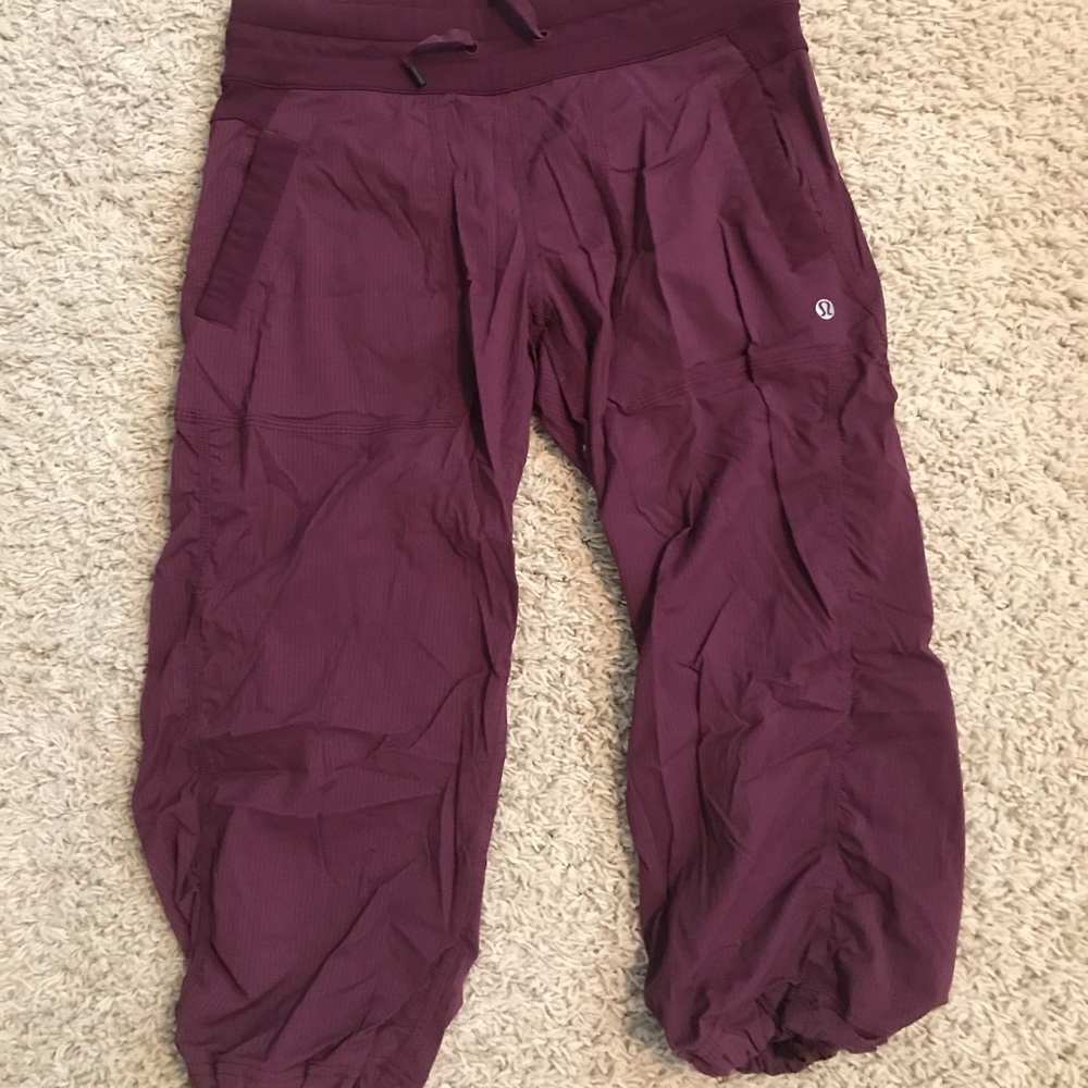 Lululemon Dance Studio Pant Crop (Unlined) size 6